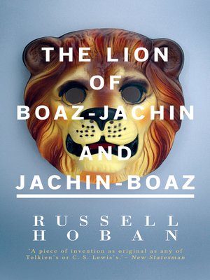 cover image of The Lion of Boaz-Jachin and Jachin-Boaz